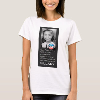 T-shirt novo original da foto de Hillary