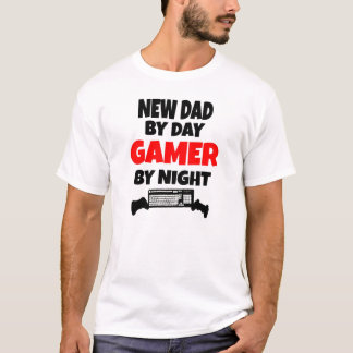 T-shirt Novo papai para jogadores