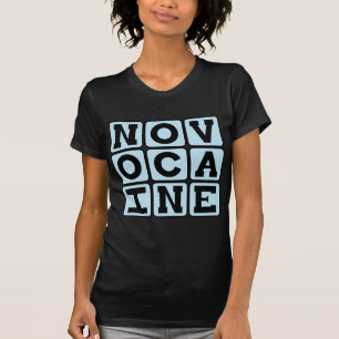 T-shirt Novocaína, Anestésico Dentário