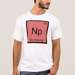 T-shirt Np - Sem Símbolo de Elemento de Química de Estac