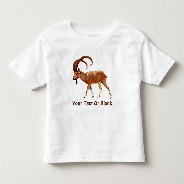 T-shirt Nubian Ibex - Ein Gedi (Frente)