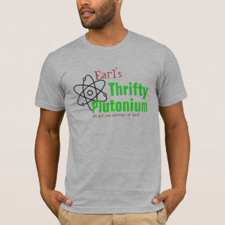 T-shirt nuclear do plutônio da ciência cómico