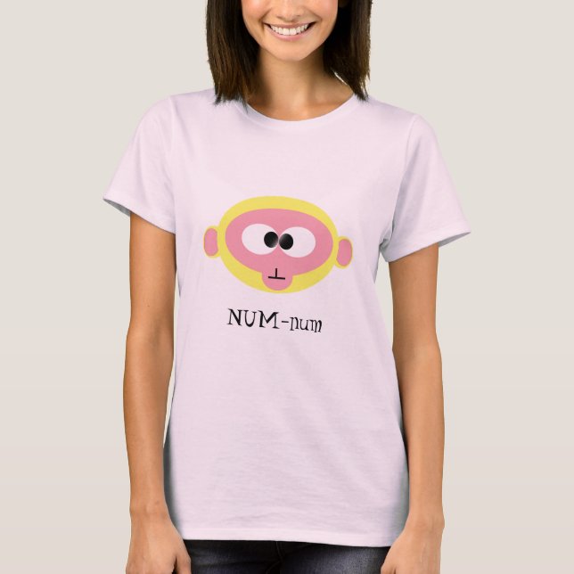 T-shirt Numérico-numérico (amarelo) (Frente)