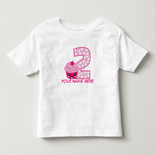 T-Shirt Número 2 Personalizável