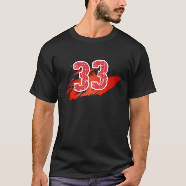 T-shirt Número 33 (Frente)