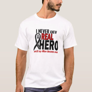 T-shirt Nunca conheceu um herói real 2 (a melanoma)