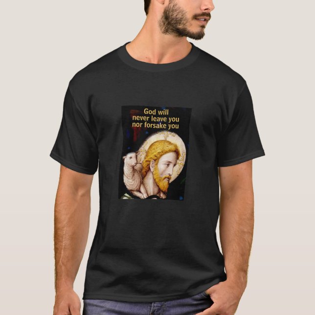 T-Shirt Nunca (escuro) (Frente)