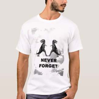 T-shirt Nunca esqueça os dinos!