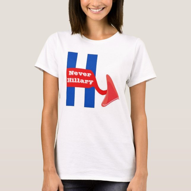 T-Shirt Nunca Hillary (Frente)