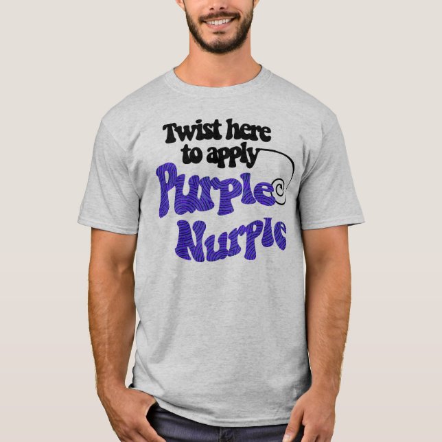 T-SHIRT NURPLE ROXO (Frente)