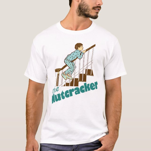 T-shirt Nutcracker engraçado do Natal (Frente)