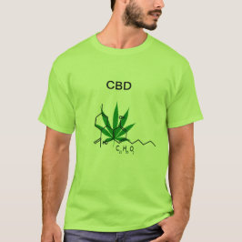 T-shirt nutriente da apreciação de CBD