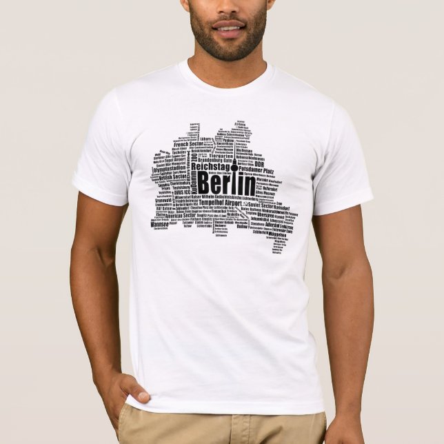 T-shirt Nuvem de Berlim (Frente)