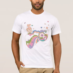 T-shirt Nuvem do arco-íris de PEBBLES™