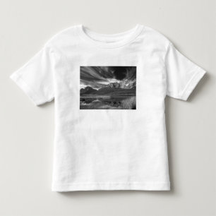 T-shirt Nuvens Cirrus sobre o Lago Waterfowl, Banff