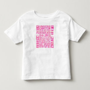 T-shirt NYC Neighborods Quente Rosa