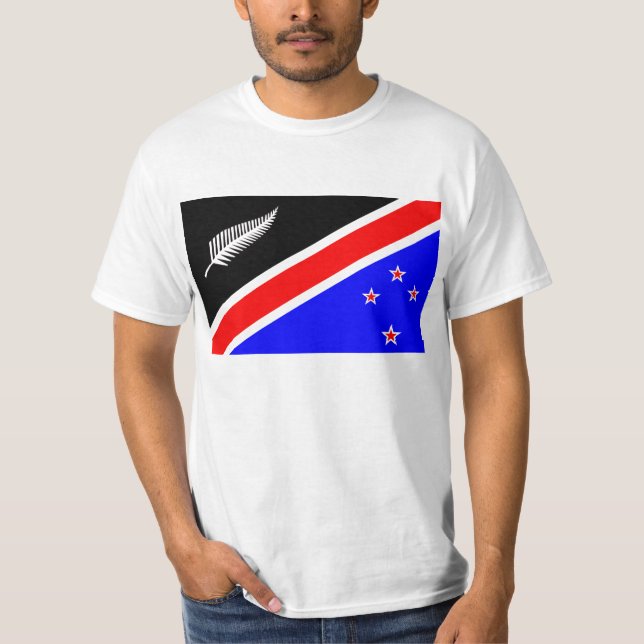 T-shirt NZflag_proposal-dignan (Frente)