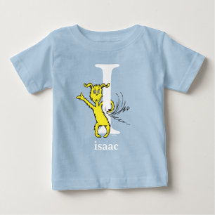 T-shirt O ABC do Dr. Seuss: Letra I - Branco Adicione se