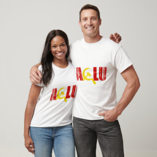 T-shirt O ACLU é Faded.png comunista