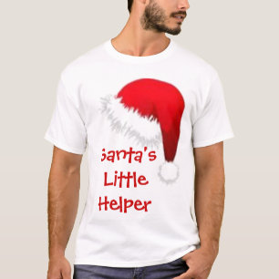 T-shirt O ajudante pequeno do papai noel