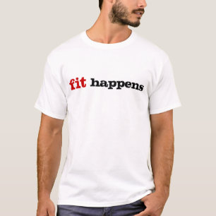 T-shirt O ajustado acontece!