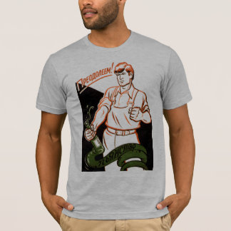 T-shirt O álcool é um cobra!