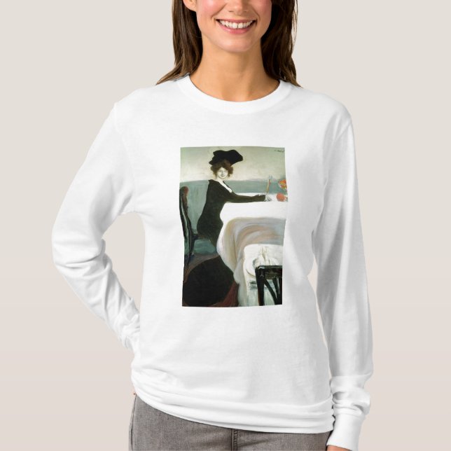 T-shirt O almoço (Frente)