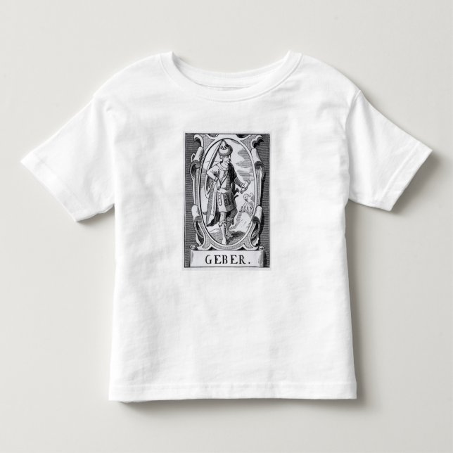T-shirt O alquimista Geber (Frente)