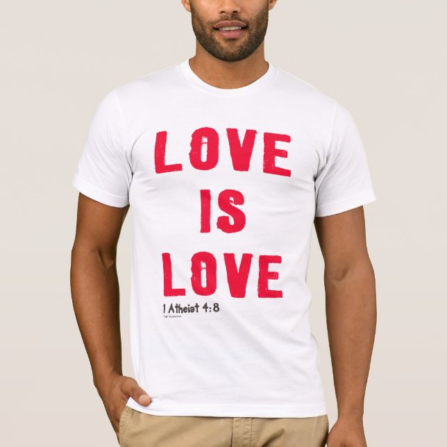 T-shirt O amor é amor (Frente)