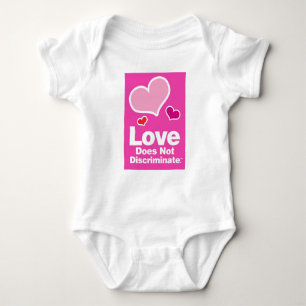 T-shirt O amor não discrimina - a criança