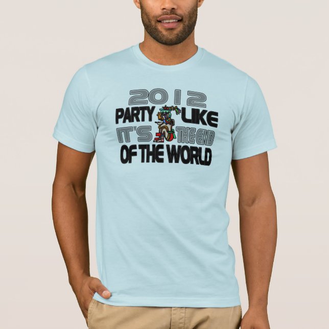 T-shirt O ano novo maia 2012 (Frente)