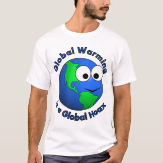 T-shirt O aquecimento global é um embuste global