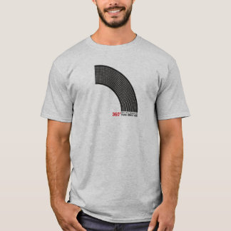 T-shirt O arco do vinil