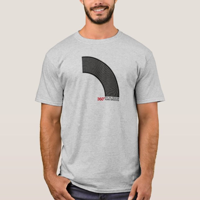 T-shirt O arco do vinil (Frente)