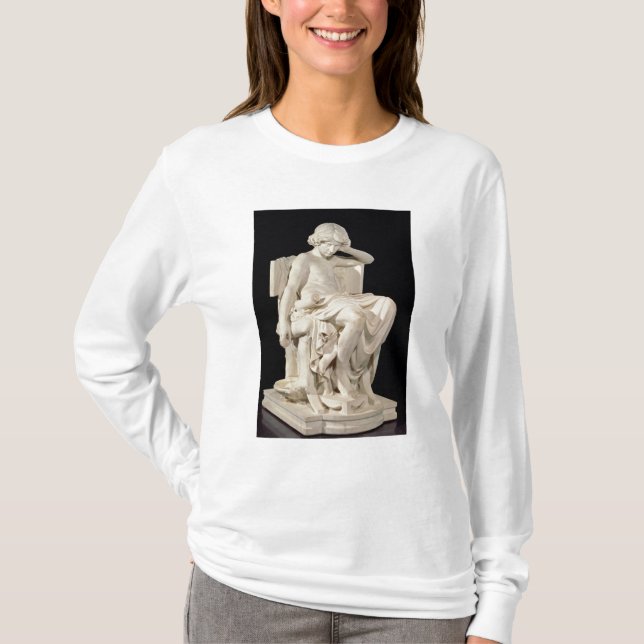 T-shirt O Aristotle novo, 1870 (Frente)