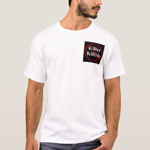 T-shirt O assassino Kibble/t-shirt do alimento para cães
