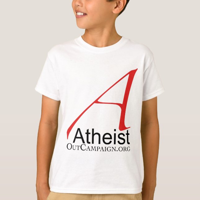T-shirt O ateu para fora faz campanha (Frente)