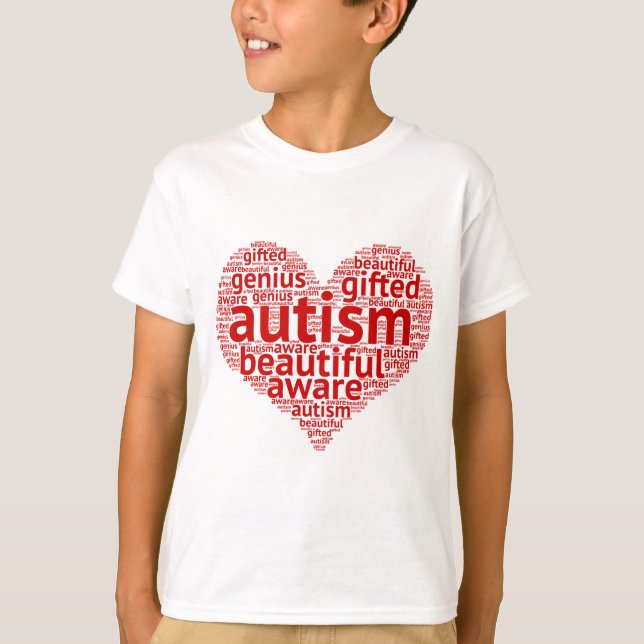 T-shirt O autismo é bonito (Frente)