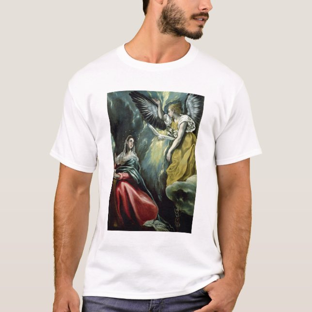 T-shirt O aviso, c.1575 (óleo em canvas) (Frente)