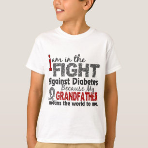 T-shirt O avô significa-me o mundo diabetes