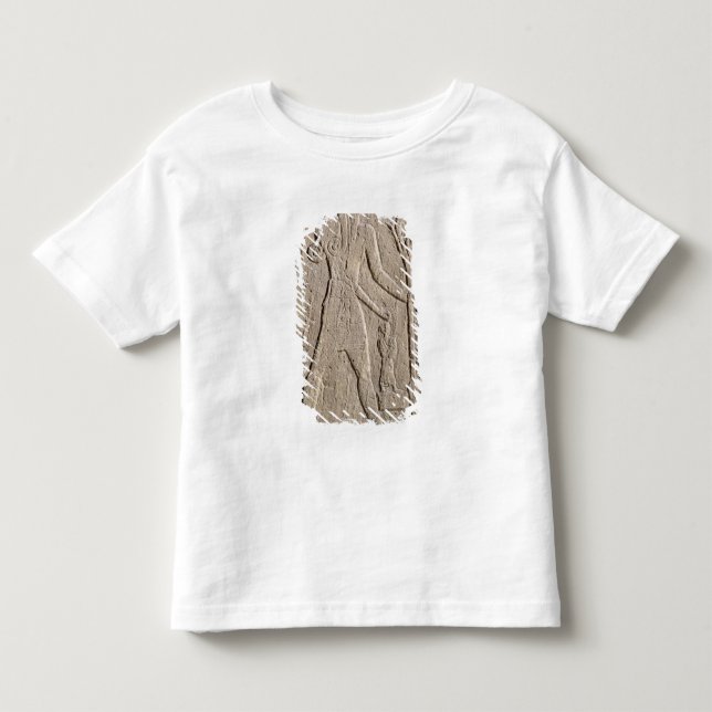 T-shirt O Baal do tempestade-deus com um raio (Frente)