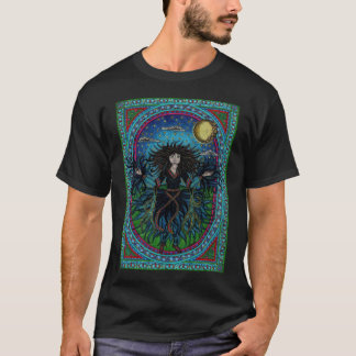 T-shirt o bangshee01 azul sagrado