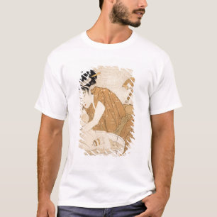 T-shirt O banho, período de Edo