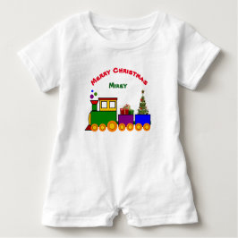 T-shirt O Bebê do Comboio de Natal