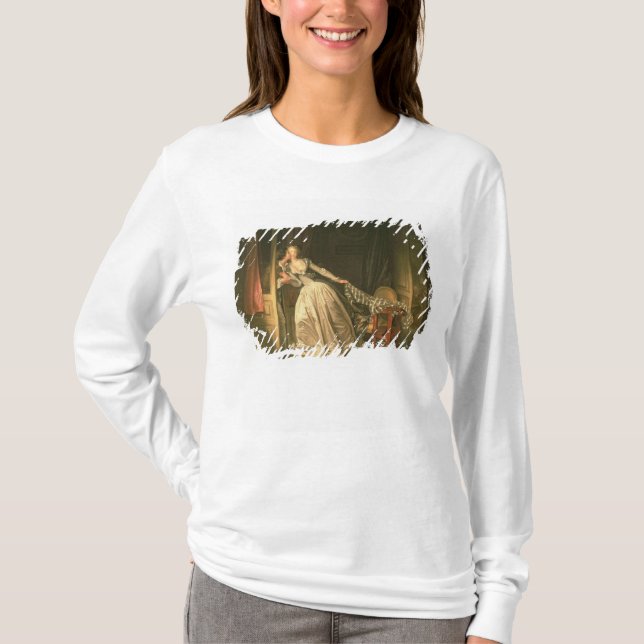 T-shirt O beijo roubado, c.1788 (Frente)