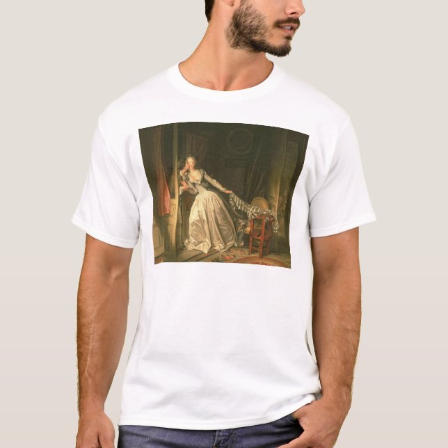 T-shirt O beijo roubado, c.1788 (Frente)