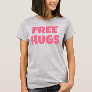 T-shirt O Bella das mulheres livres dos abraços+Parte