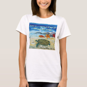 T-shirt O Bella das mulheres+Parte superior do círculo de