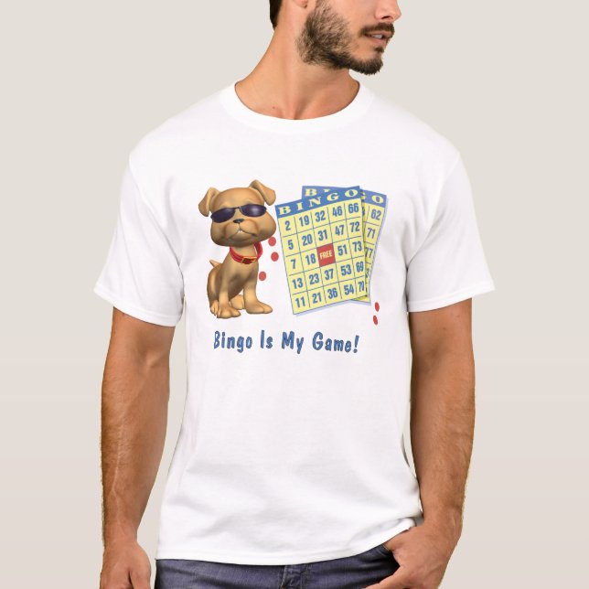 T-shirt O Bingo é meu jogo! (Frente)