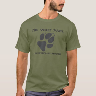 T-shirt O bloco de lobo